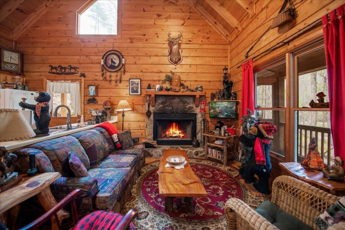 فيلا إليجايفي Cozy Cabin Beside Briar Creek, Fire Pit, Wifi المظهر الخارجي الصورة